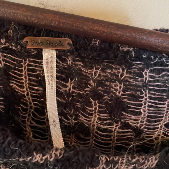 Free people cropped wide fit sweater - Picture 4 of 5